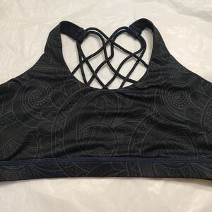 Constantly Varied Gear Black Zenergy Butterfly Back Sports Bra